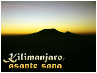 Kilimanjaro, asante sana
