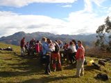Comiendo en Campabaxera