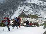 Llegando a Cumbre Peña Riegos